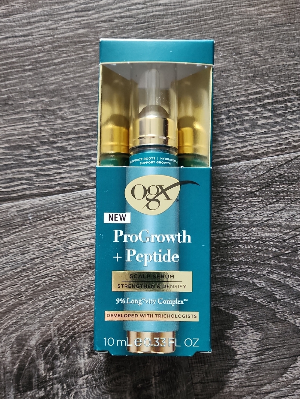 OGX ProGrowth + Peptide Hair Strengthening Scalp Serum